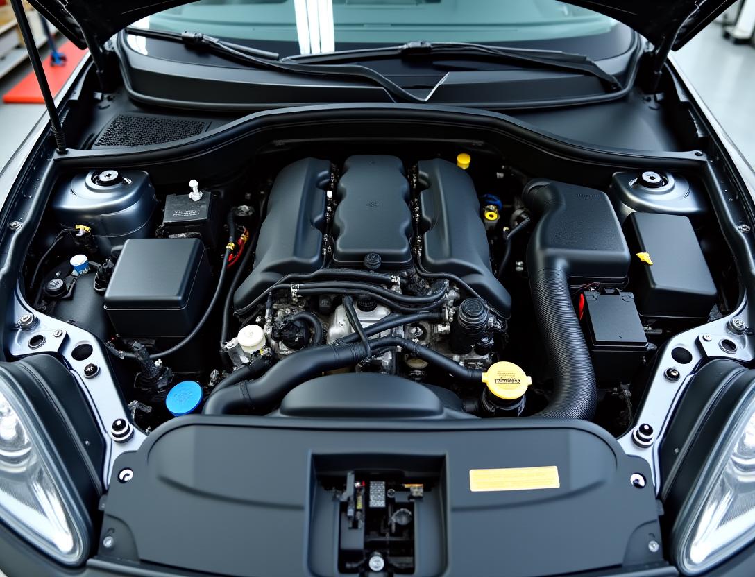 Professional engine bay cleaning service Singapore automotive detailing